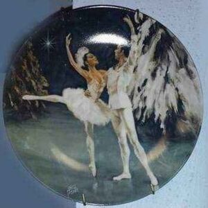 Ballerina Collectible Ballet Plates Snow King Queen